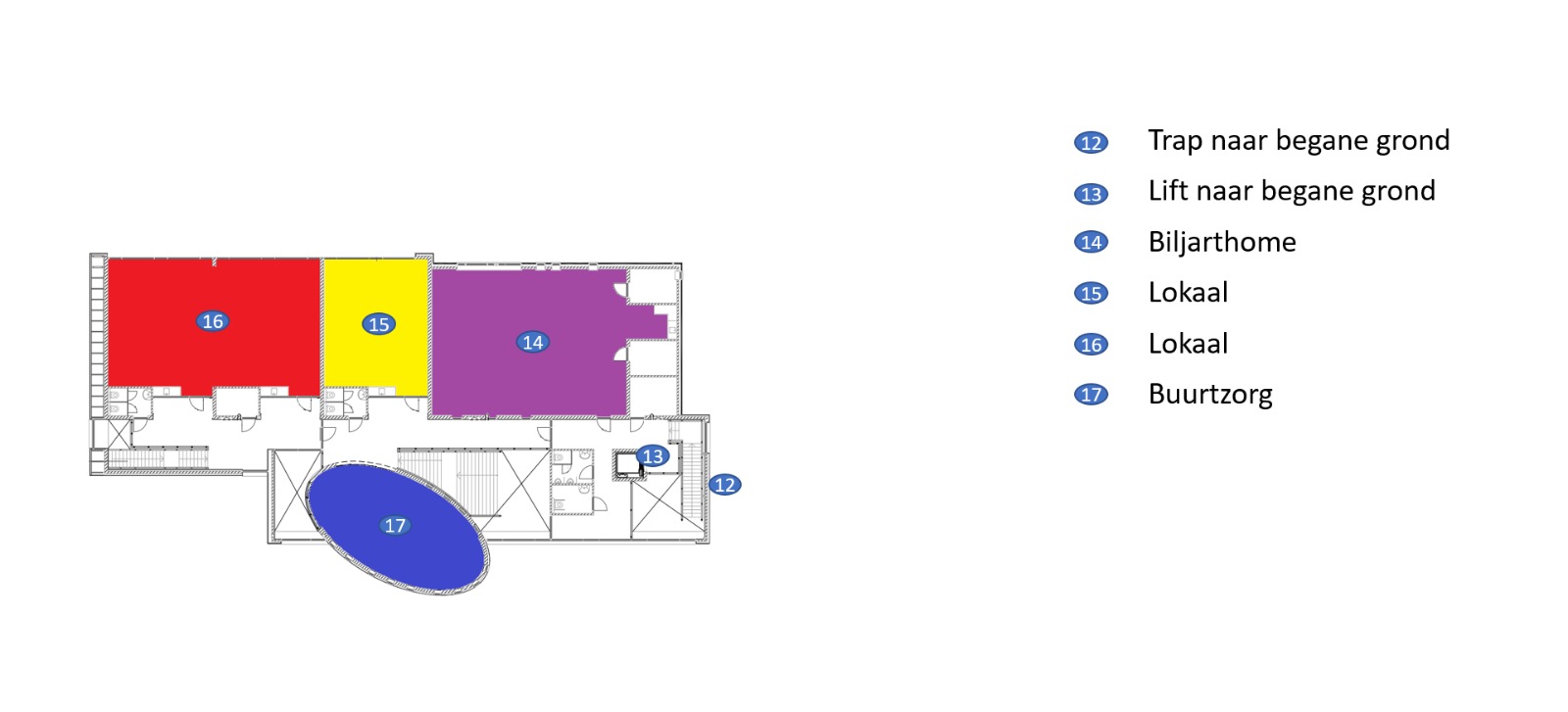 plattegrond 1ste etage